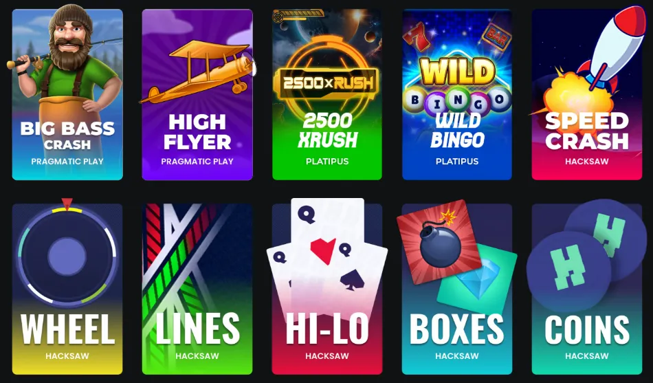 wildies casino instant wins