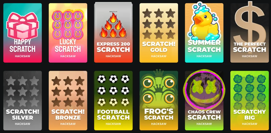 wildies casino scratch